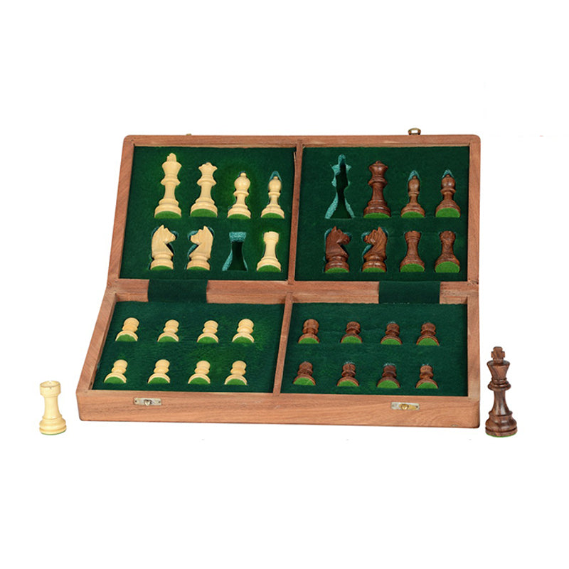 Emperor Series Chess Board Set (Wooden Chess Board & Wooden Chessman)Emperor Series Chess Board Set (Wooden Chess Board & Wooden Chessman) - 14" X 14"