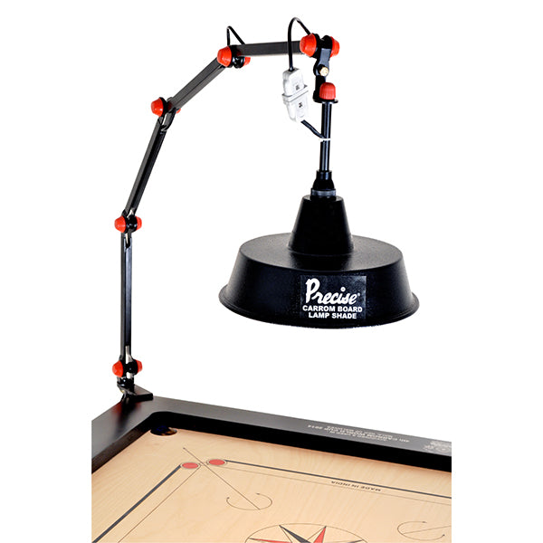 Four Fold Carrom Lamp Shade Stand with Electric Fitting