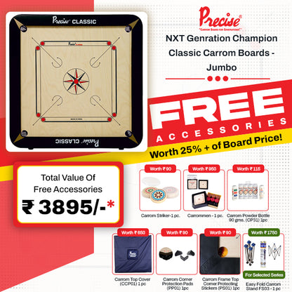 NXT Genration Champion Classic Carrom Boards - Jumbo