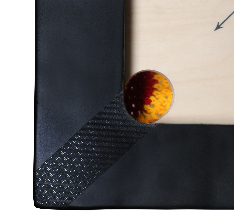 Carrom Frame Top Corner Protecting Stickers