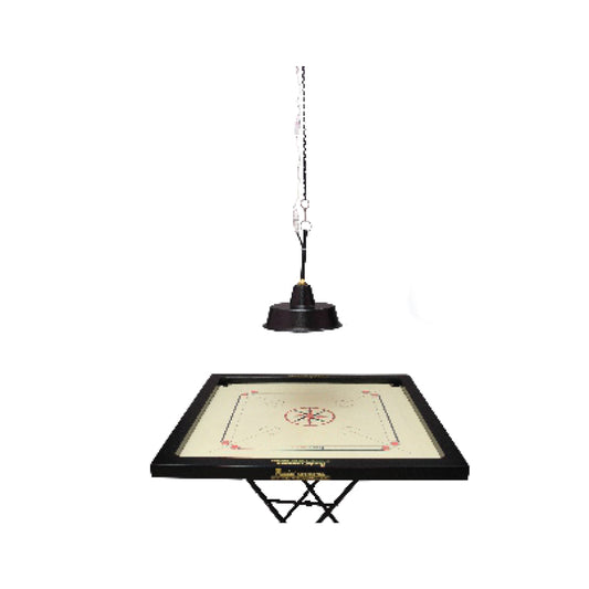 Carrom Chain Hanging Lamp Shade Stand with Electric Fitting