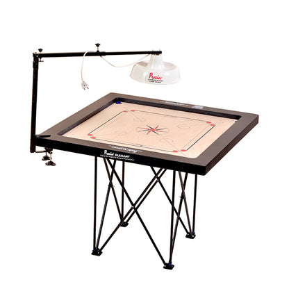 Tournament Carrom Lamp Shade Stand with Electric Fitting