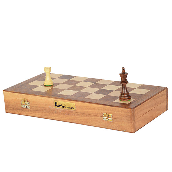 Emperor Series Chess Board Set (Wooden Chess Board & Wooden Chessman) - 12" x 12"