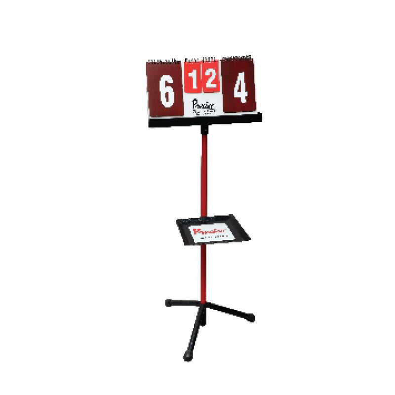 Precise T. T. Table Tournament Scoreboard with Folding Stand